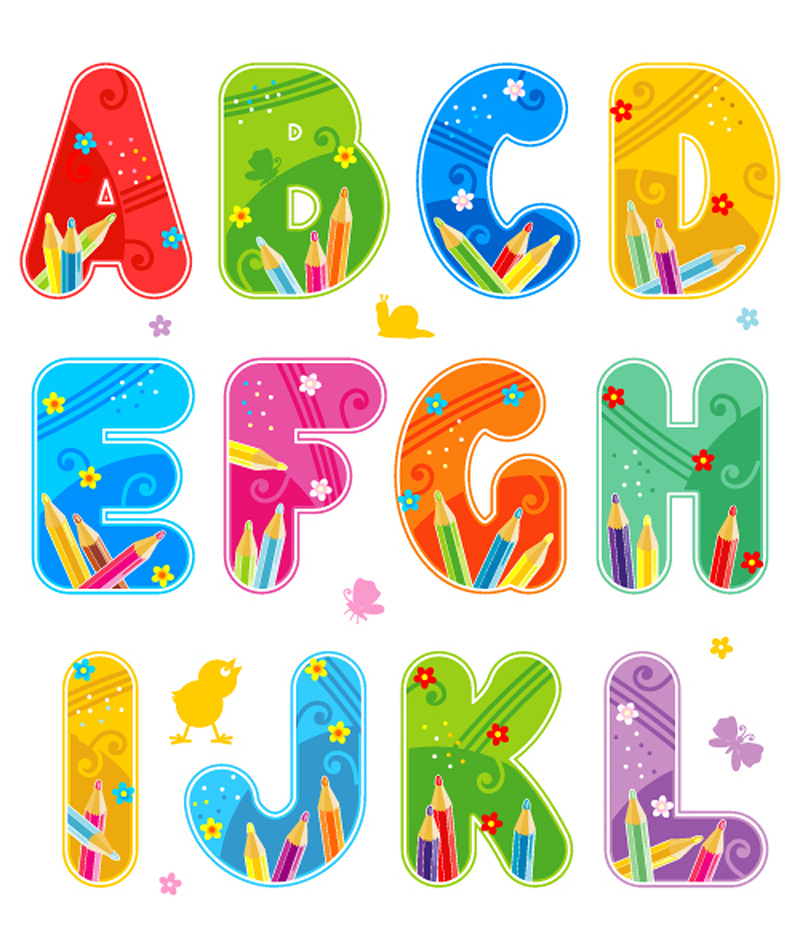 800x952 Font Design Series 44 Vector Free Vector 4vector