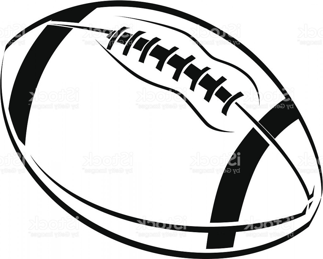 1228x984 Black And White Line Art Drawing Of An American Football