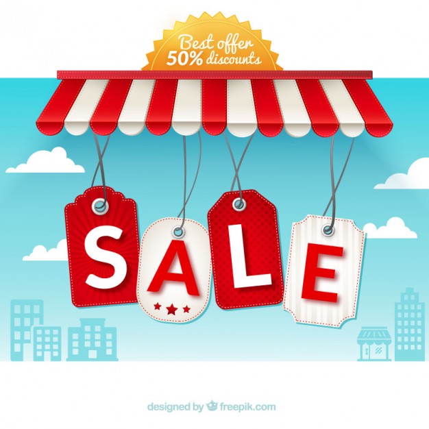626x626 Sale Hanging Labels Vector Free Download
