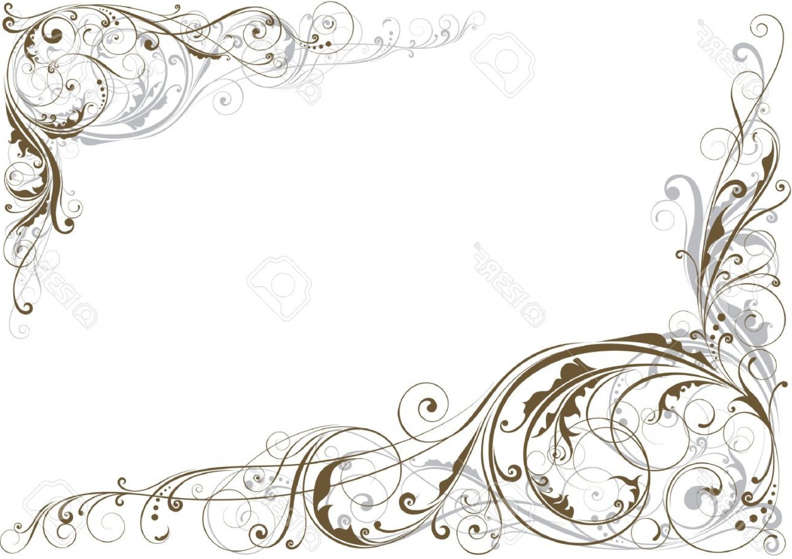 1560x1101 Filigree Vector Frame Png Geekchicpro