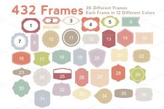 236x157 32 Best Frame Shapes Images Frame Clipart, Clip Art