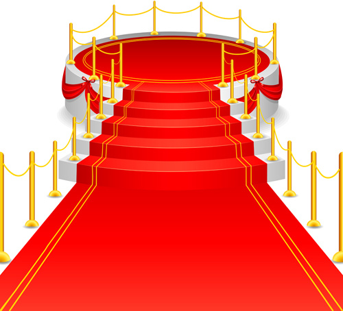 500x454 Celebration Red Carpet Background Vector Free Vector In