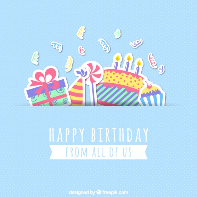 626x626 Birthday Card Free Download Vintage Happy Birthday Card Design