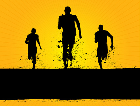 484x368 People Running Free Vector Download (6,778 Free Vector) For