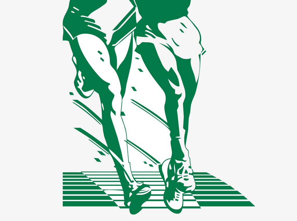 1024x765 Running Legs Illustration Vector Art Amp Graphics