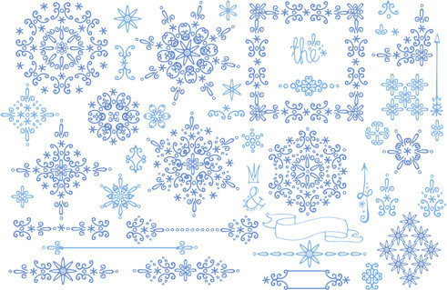 491x319 Vector Snow Frost Ornament Free Vector Download (11,101 Free
