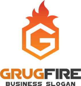 283x300 Fire Hexagon Letter G Logo Vector (.eps) Free Download
