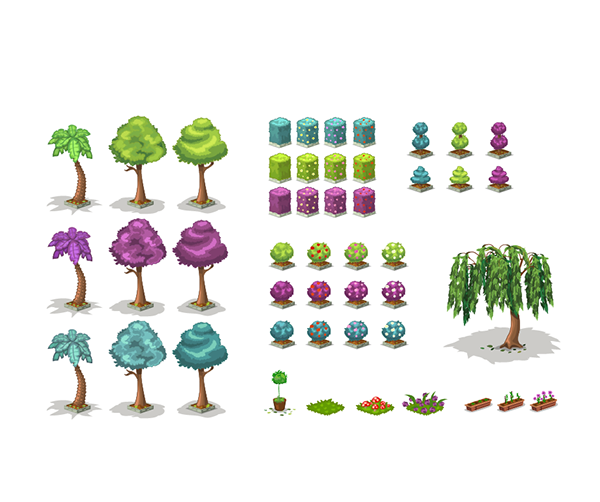 600x502 Items Game Art On Behance