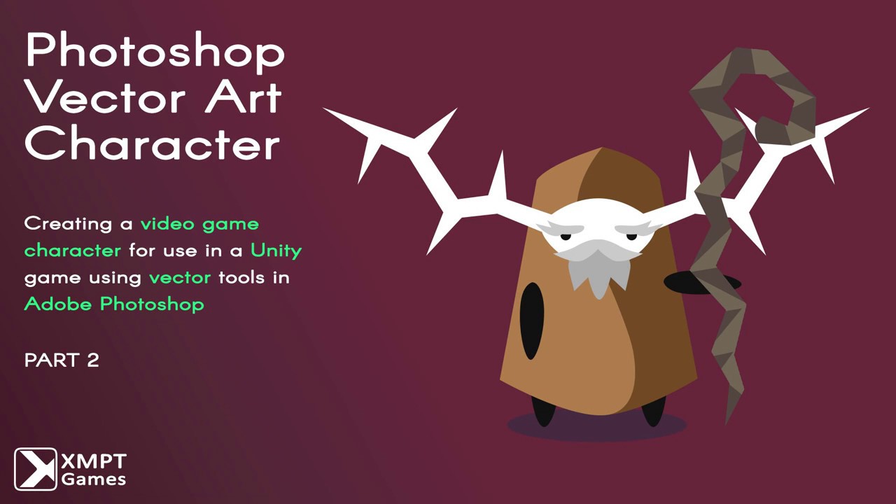 1280x720 Photoshop Vector Art Video Game Character Tutorial Part 2