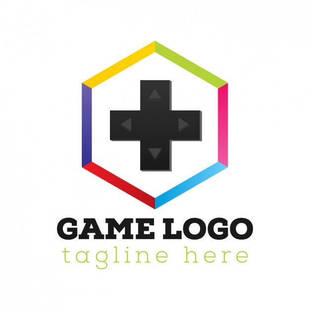 626x626 Game Console Logo Template Vector Free Download