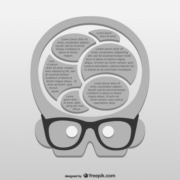 626x626 Genius Brain Vector Free Download