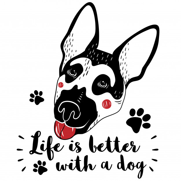 626x626 German Shepherd Vector Vectors, Photos And Psd Files Free Download