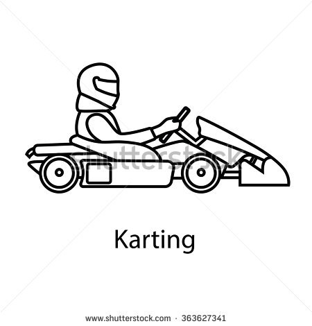 450x470 Collection Of Go Kart Drawing High Quality, Free Cliparts