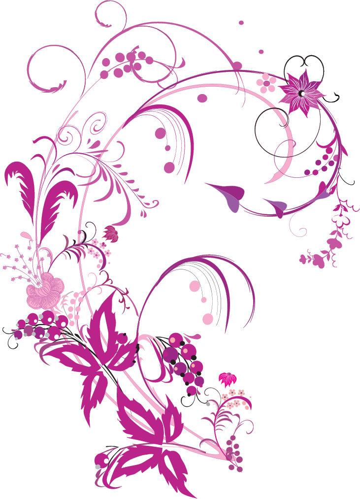 731x1013 Floral Vector Clip Art Free Download
