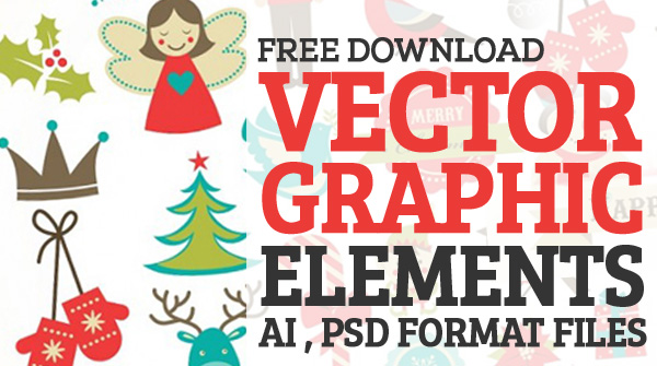 600x335 15 Free Graphic Elements Vector Images