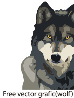 244x325 Free Vector Grafic Wolf By Garuru