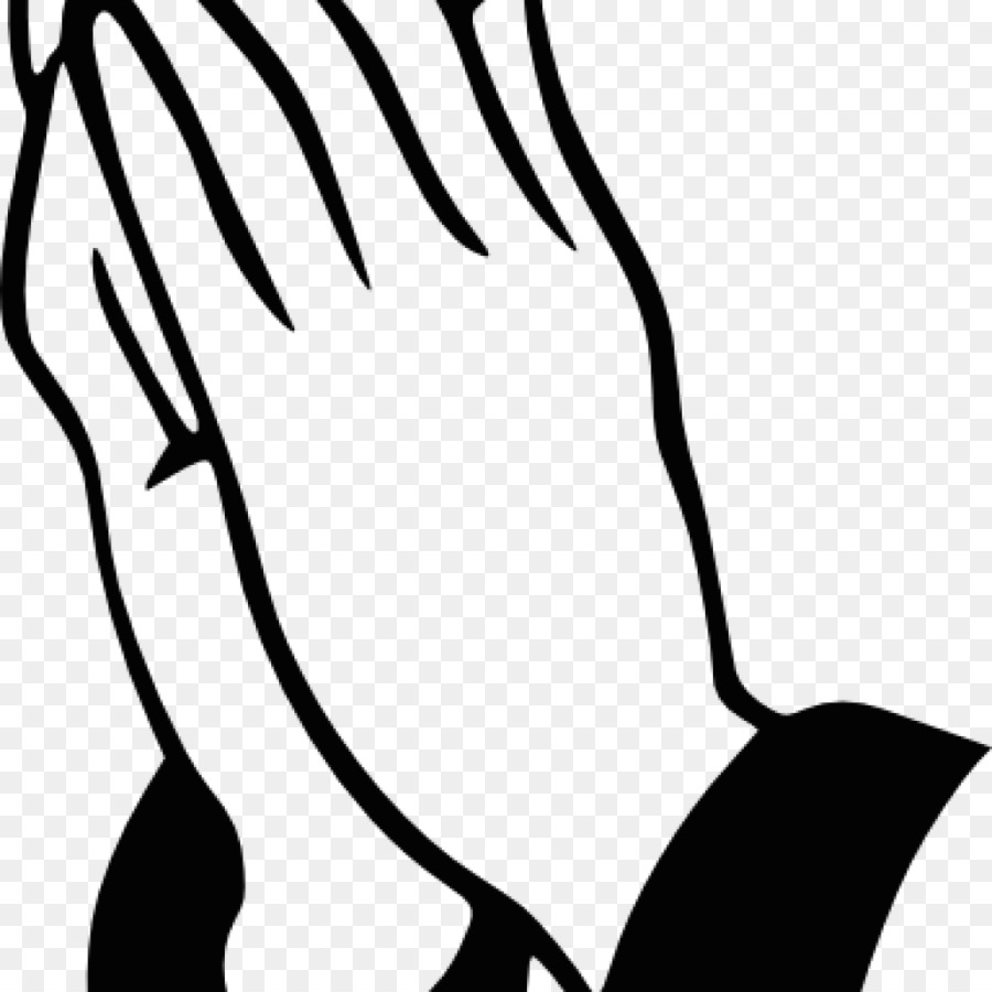 900x900 Praying Hands Clip Art Drawing Image Vector Graphics