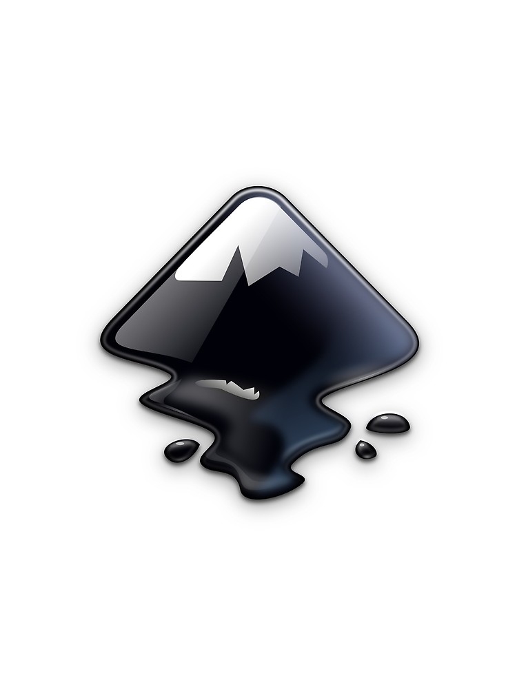 750x1000 Inkscape Vector Graphics Editor Logo Graphic T Shirt By Mleflore