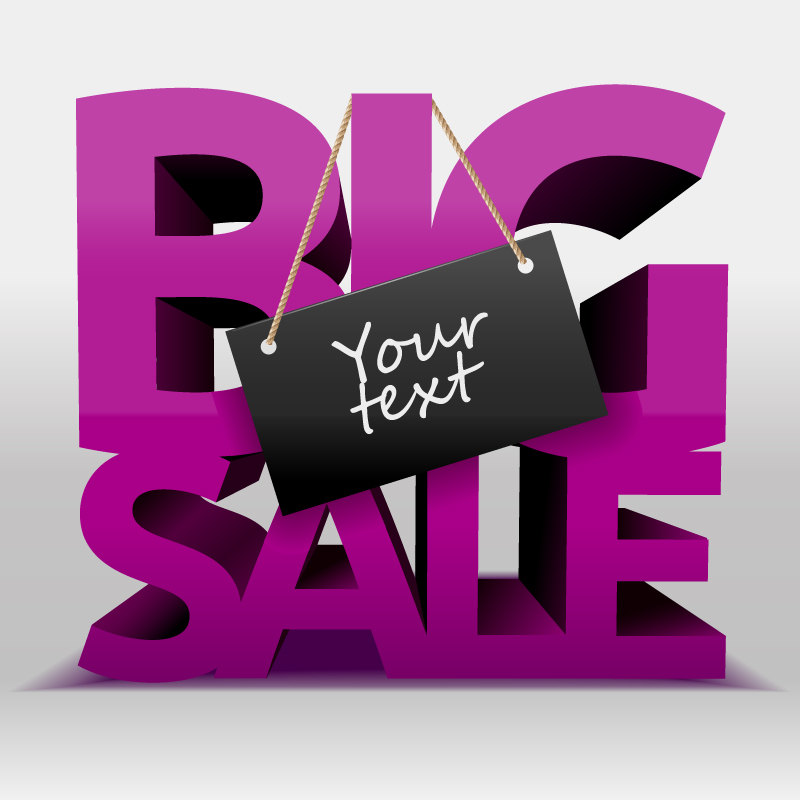 800x800 Purple Big Sale Vector Free Vector Graphic Download