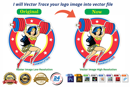 536x360 Convert Image Into Vector Graphics With Adobe Illustrator For