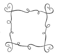 236x224 Vector Graphics Swirls Border