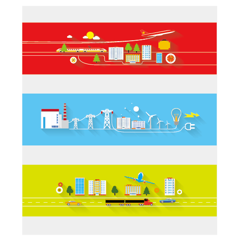 496x495 Creative Banners Web Design Vector Graphics 02 Free Download