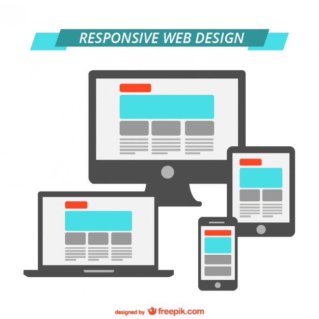 626x626 Responsive Web Design Flat Graphics Vector Free Download