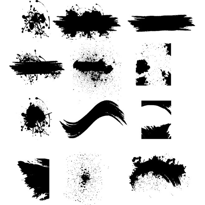660x660 Vector Grunge Textures