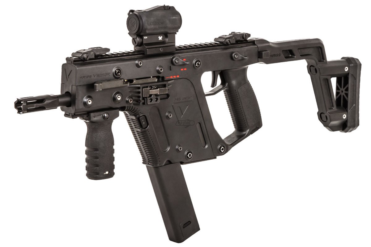 1200x800 Krytac Kriss Vector Aeg Airsoft Smg ( Black )