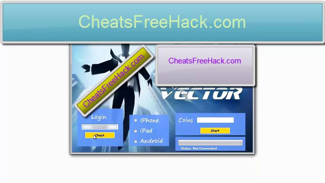 1280x720 Vector Coins Hack Tool Free Download 2014