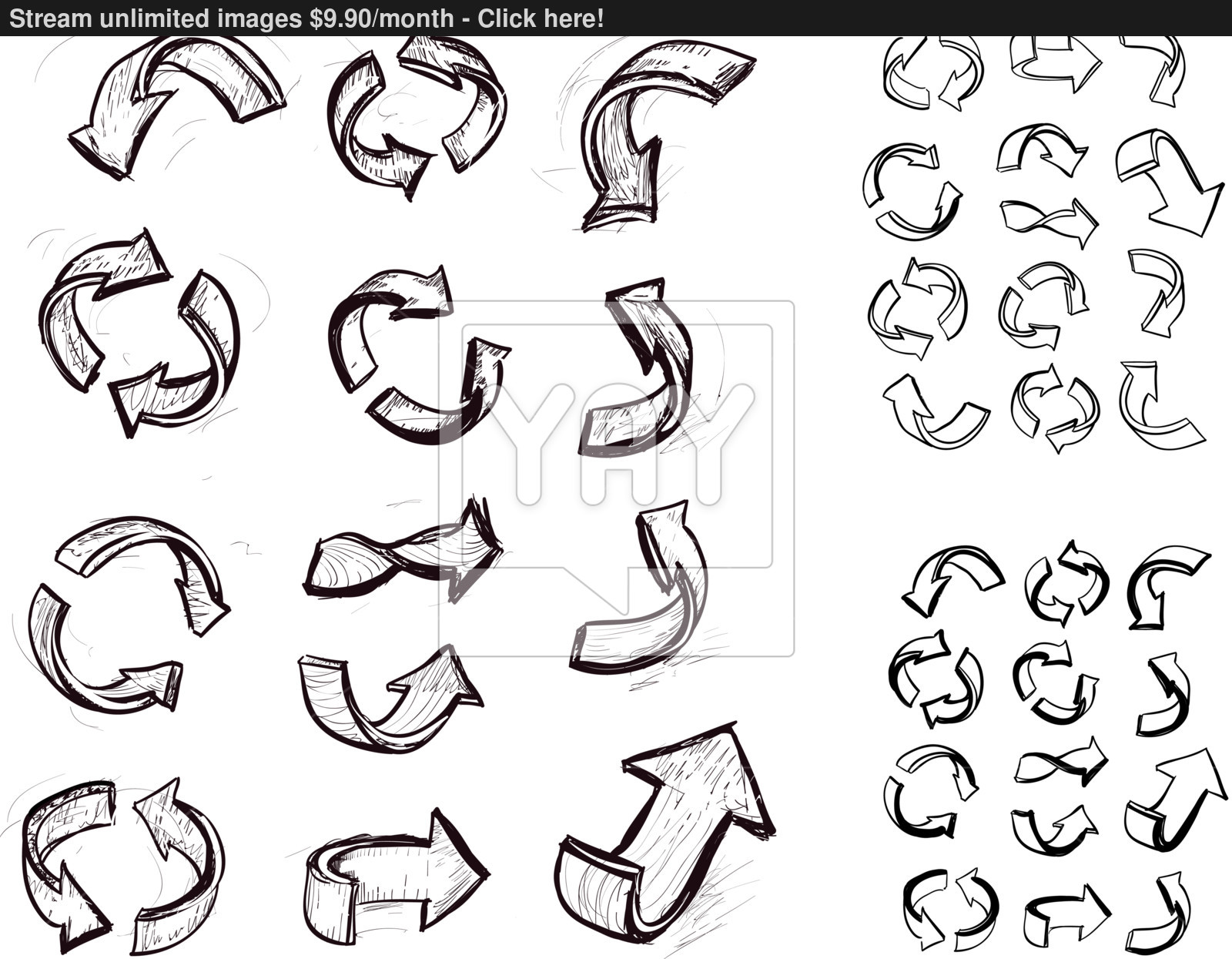 1600x1245 Hand Drawn Arrows Set Vector