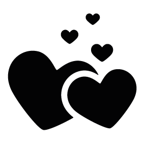 283x283 Collection Of Free Vector Heart Silhouette. Download On Ubisafe