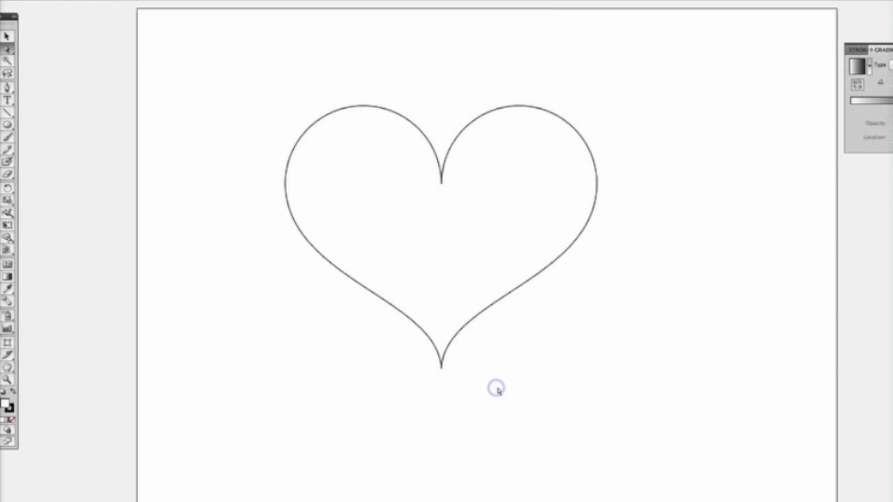 1280x720 Create A Vector Heart On Adobe Illustrator Cs5