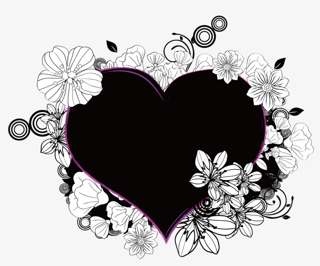 650x541 A Black Lace Heart, Black Vector, Lace Vector, Heart Vector Png
