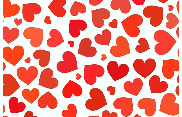 620x400 Vector Heart Patterns