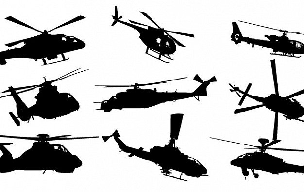 626x396 Helicopter Vector Pack Vector Free Download