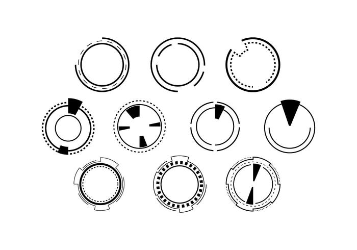 700x490 Free Hud Element Vector