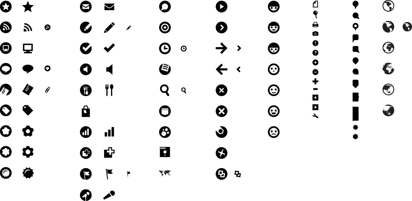 1421x692 Free Simple Style Black Vector Icon Set Free Icon All Free Web