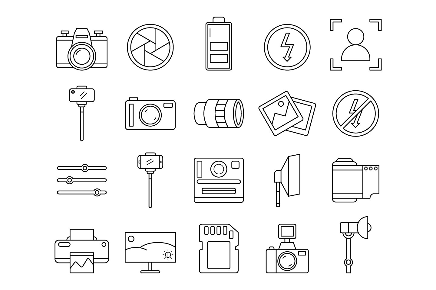 1440x960 Photo Free Vector Icon Set
