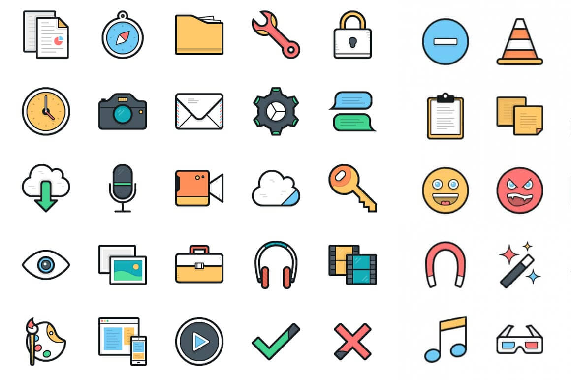 1160x772 Free Download 100 Lulu Vector Icons