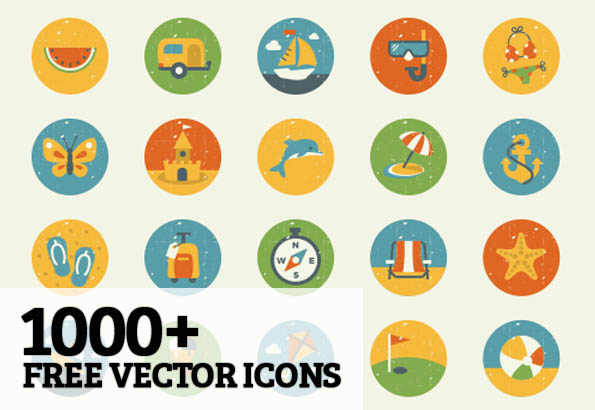 595x410 Free Psd Vector Icons For Web, Ui Design Freebie Design