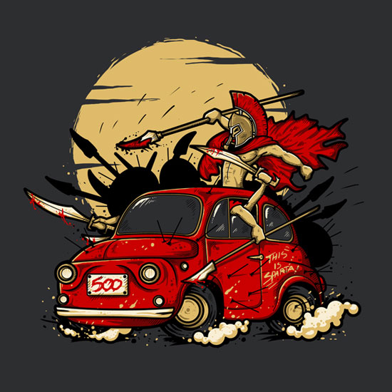 550x550 Funny Vector Illustrations To Amuse You (29 Prints)