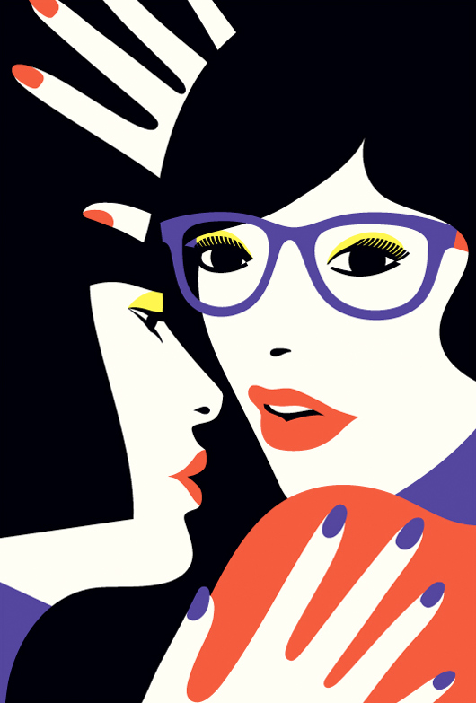 530x783 Vector Graphics By Malika Favre Inspiration Grid Design