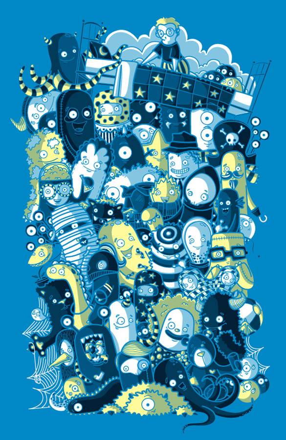 585x898 35 Fantastic Vector Illustrations That Tell A Story