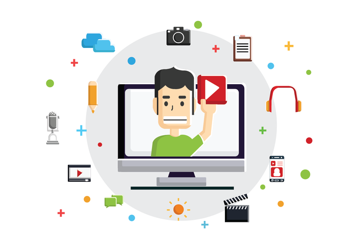 700x490 Content Creator Vector