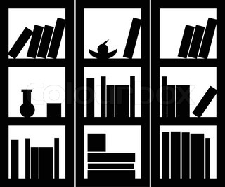 320x267 Furniture, Library Vector, Icon Stock Vector Colourbox