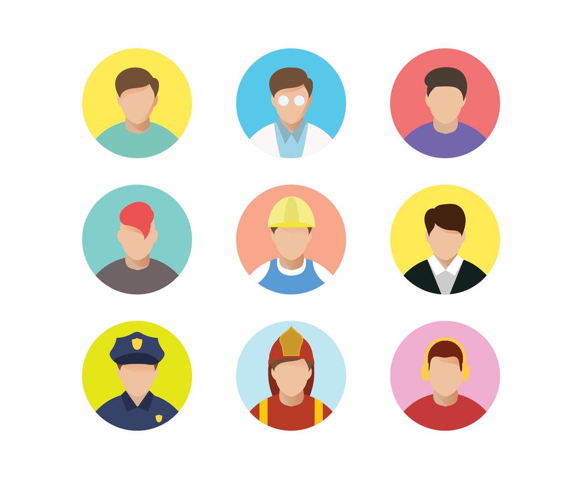 1136x936 Person Icon Set Vector Art Amp Graphics