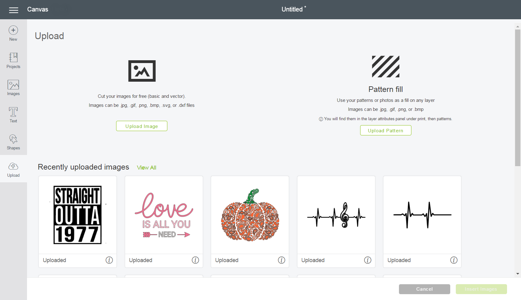 1678x966 Uploading Images Into Design Space Cricut Help Center