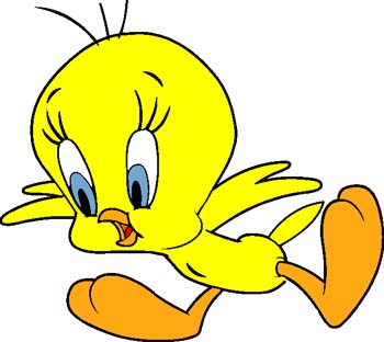 350x312 Free Download Of Tweety Cartoon Vector Vector Graphic