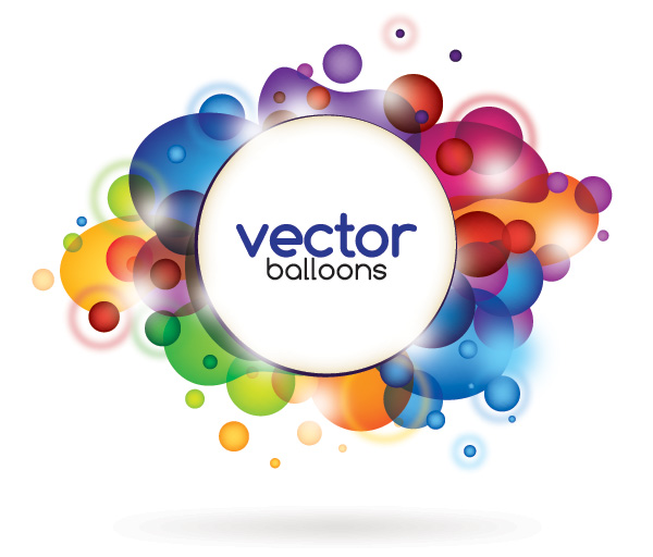 600x512 Vector Balloons Vector Graphic